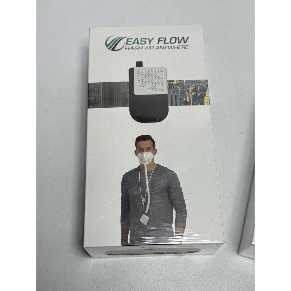 2 New EASY FLOW Personal Air Filtration‎ System Pink / white Sealed Box Fresh